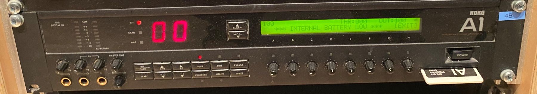 Korg Strumenti musicali: Korg A1 inkl. RE1 Remote und Kabel – Usato da Kollbrunn venduto da Roman2995