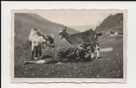 AK 1929 Davos - Der Gaissbueb - 🐐🐐