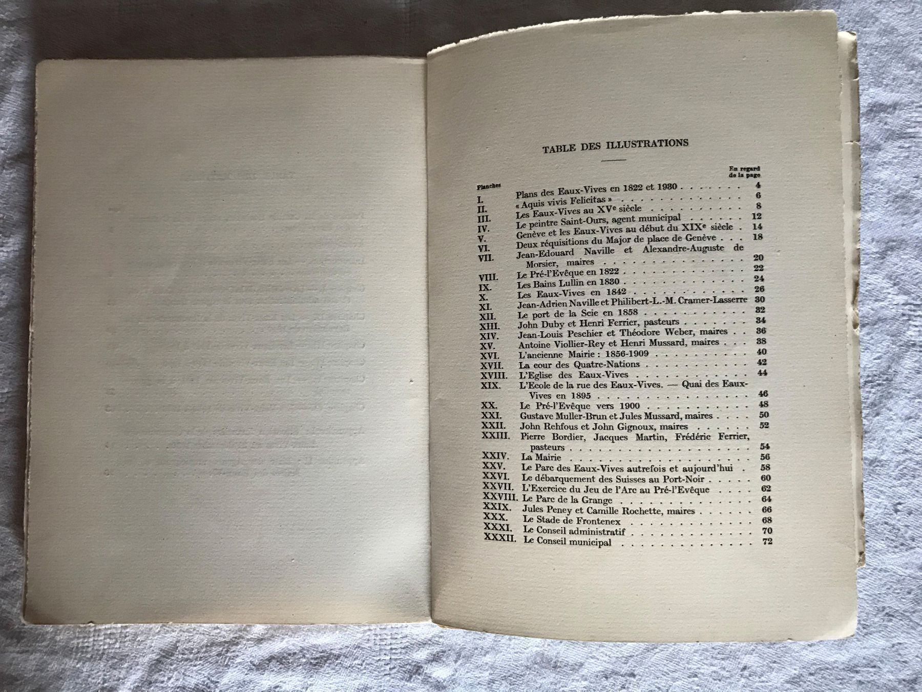 Libri: La commune des Eaux-Vives de 1798 à 1930 – Usato da Ste-Croix venduto da mjmg 3