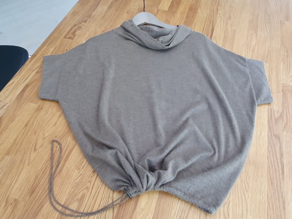 Pull Femme Brunello Cucinelli En Cachemire Et Soie Beige - Taille XS, Manches Dolman - Neuf Avec étiquettes