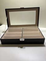 Schicke Brillenbox / Aufbewahrungsbox mit Schloss 🕶️ (52)