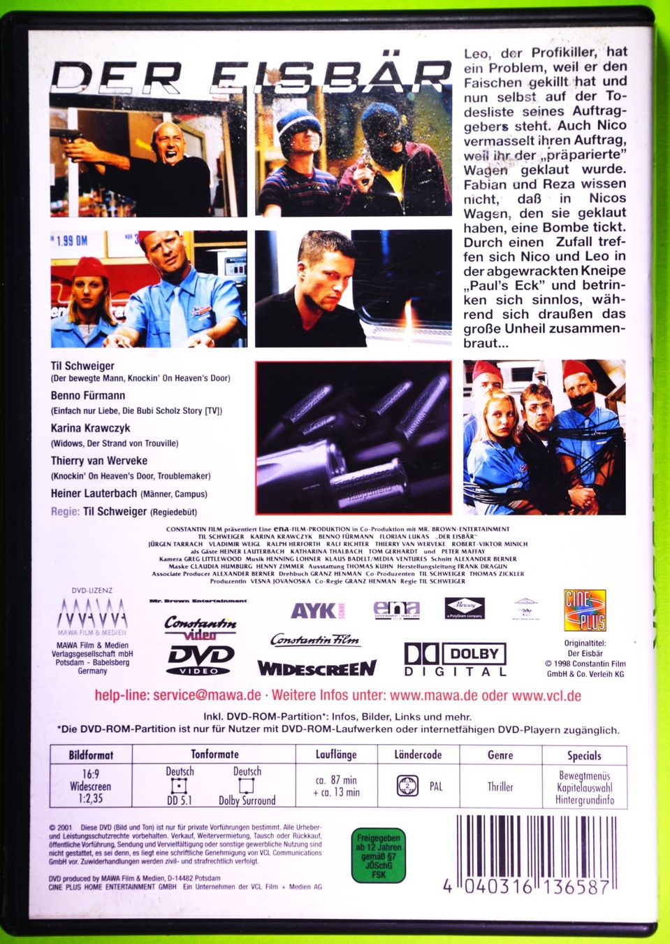 Alle DVDs: DER EISBÄR - MILD - SANFT IM GESCHMACK / TIL SCHWEIGER – Neu (gemäss Beschreibung) aus Luzern von piro12 1