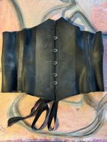 Stunning Belt-Corset Natural Rubber Latex Noir size 42