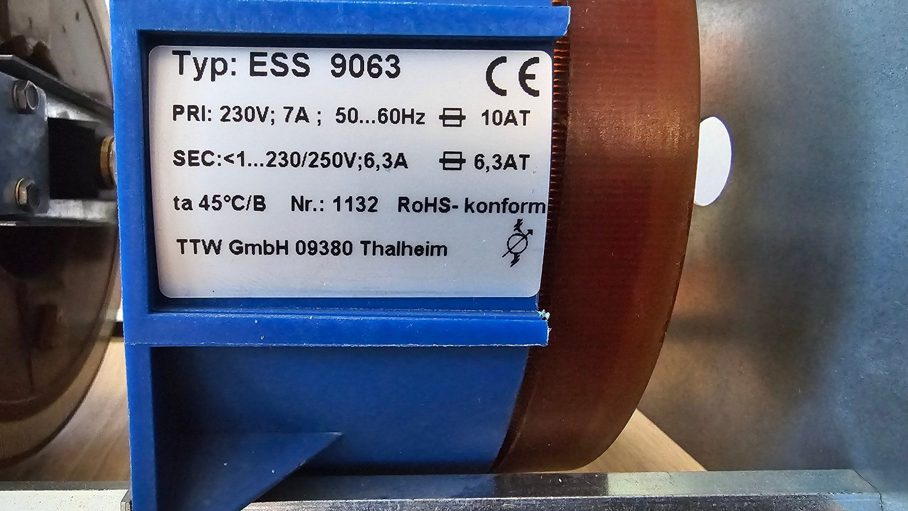Stromzufuhr: 3-phasiger Stelltransformator NEUWERTIG – Gebraucht aus Boniswil von LakeSide_Boniswil 3