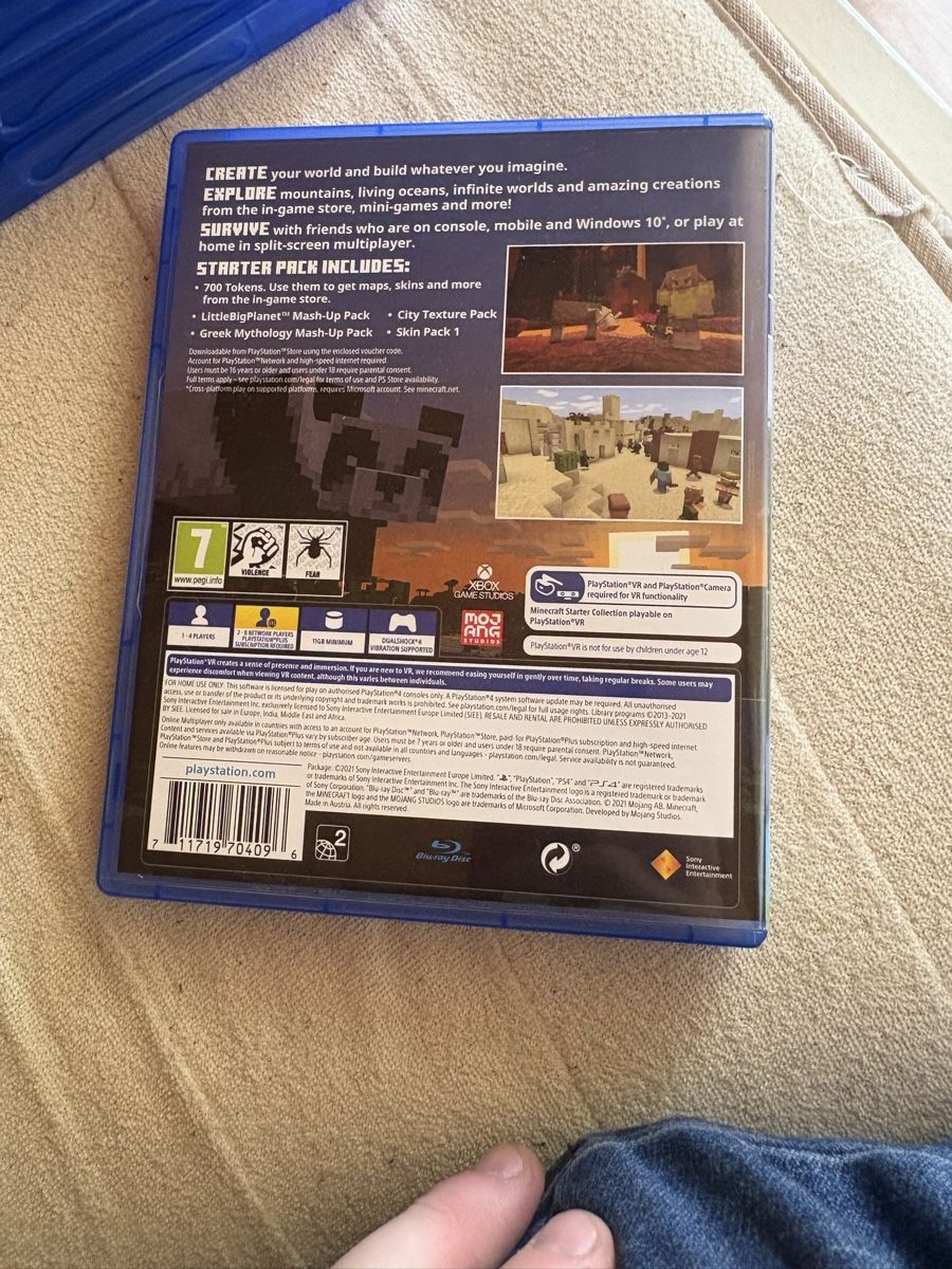 Sony Jeux: Minecraft PS4 Spiel guter Zustand  – Neuf (Voir description) à aarwangen par mikemog 2