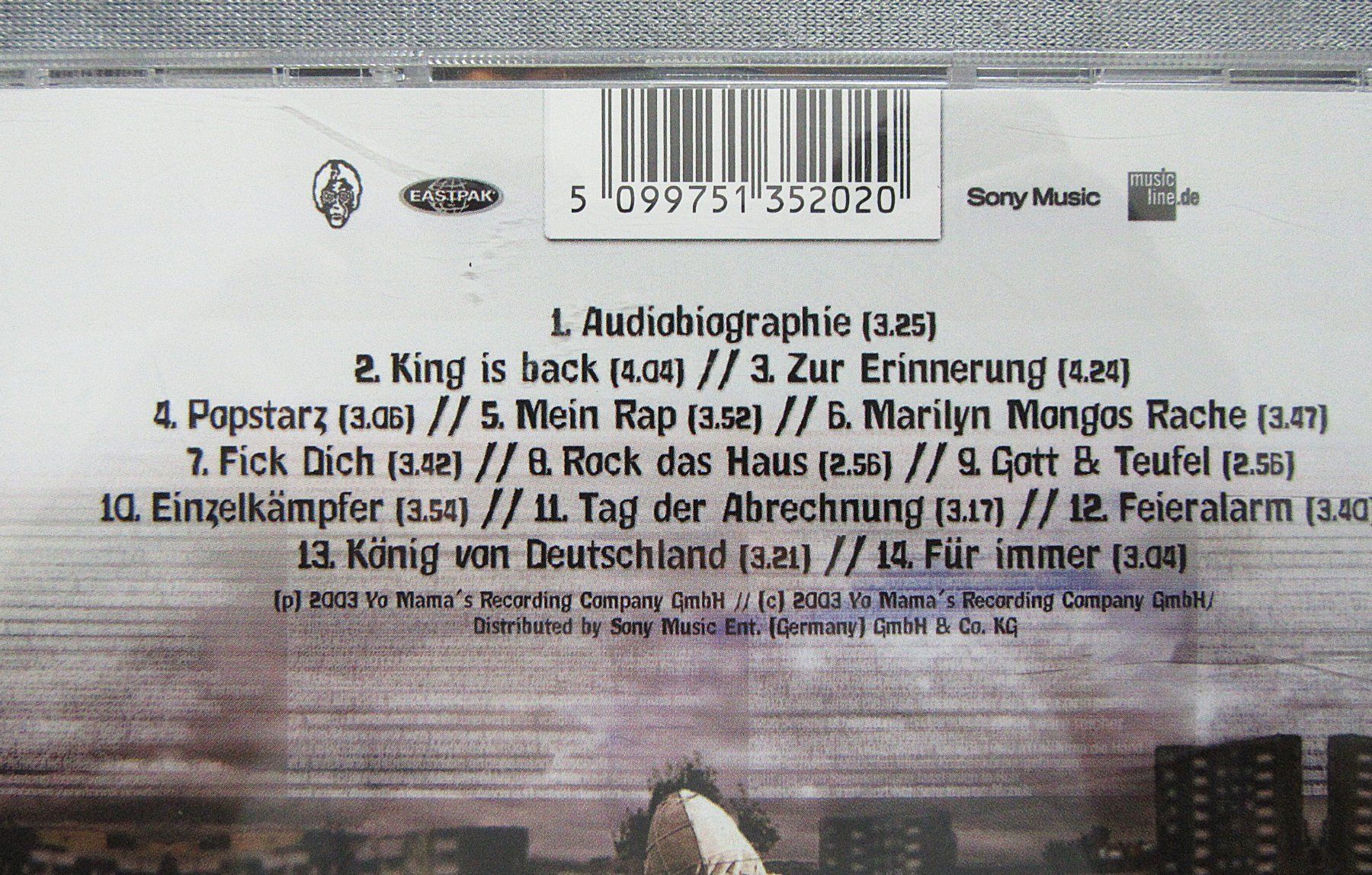 CDs: CD - Ferris Mc - Ferris Mc's Audiobiographie – Gebraucht aus Auenstein von Padabimbim 2