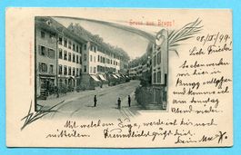 Gruss aus Brugg ! 1899