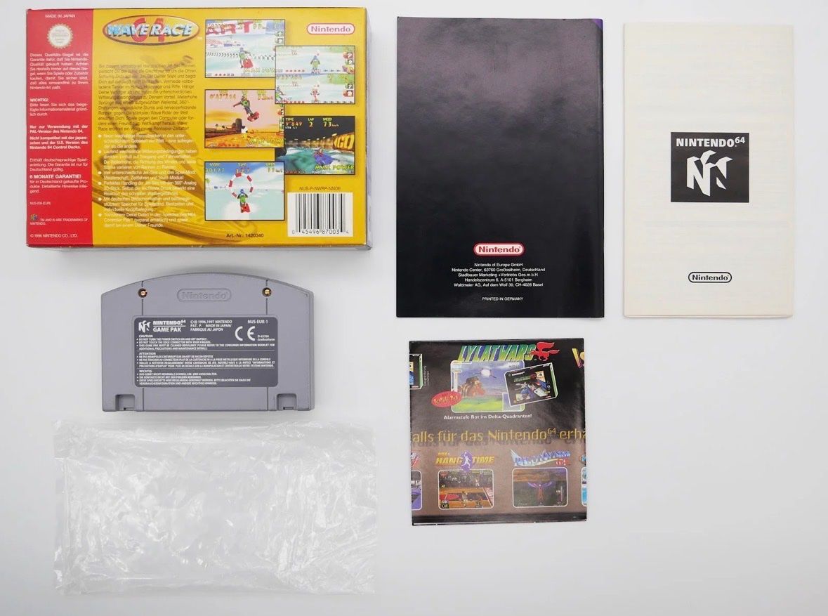 Nintendo Giochi: Nintendo 64 Wave Race Pixel Grading No VGA N WATA – Usato da Kloten venduto da Kein_Benutzer_Name 3