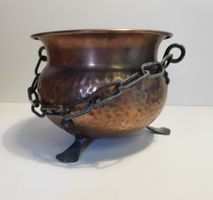 Kupferkübel Kupfer Kessel   Topf   13 hoch  17 cm dm