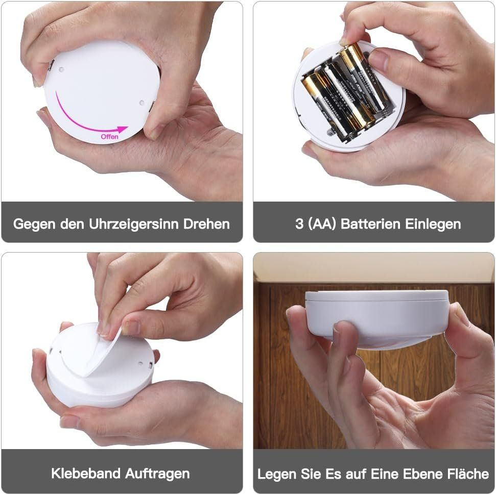 Lampade: Schrankbeleuchtung, 6 Pack LED – Nuovo e nell'imballaggio originale da Nuglar venduto da SaleRitter 1
