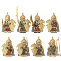8 Diverse Elfen-Krieger Ritter | Minifiguren