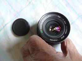 MC  AUTO-BEROFLEX F28MM1:2.8 MFANTIK LEN.DECKEL-LÄÜFT-JAPAN