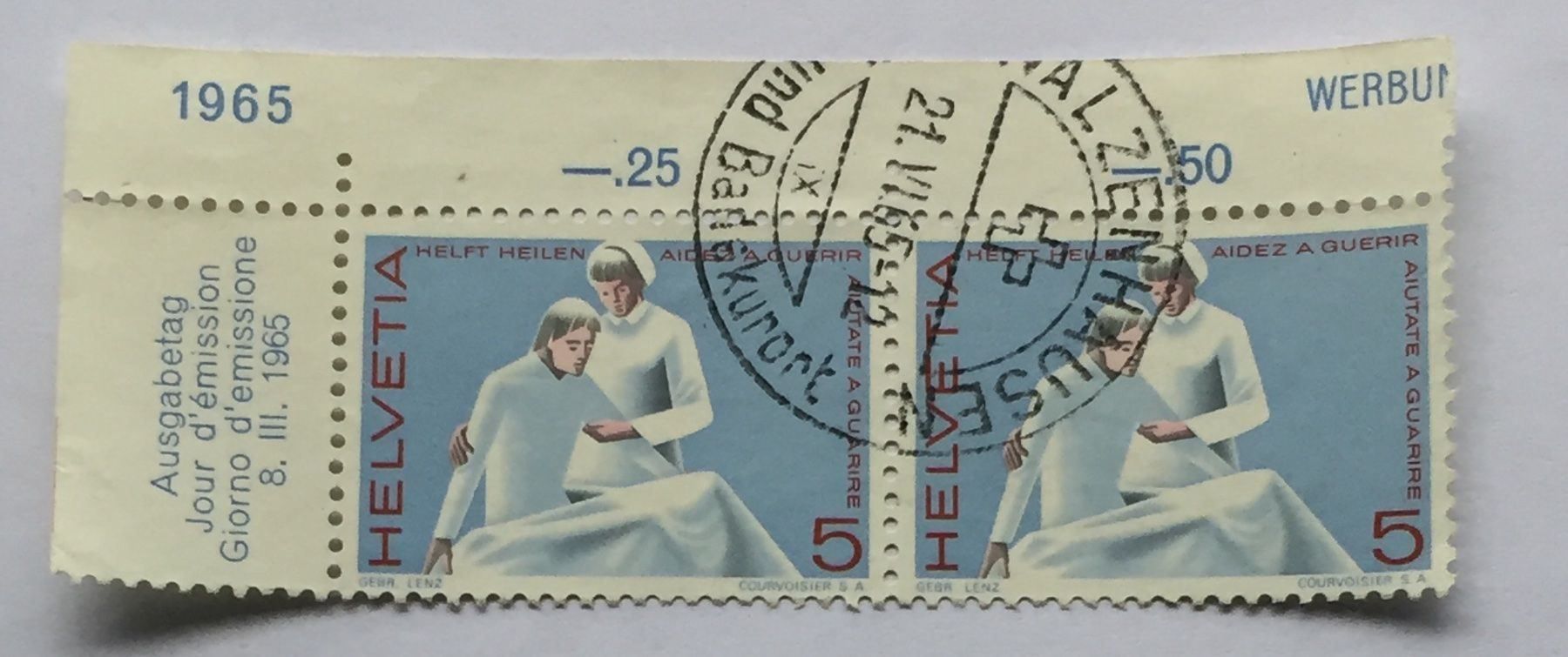 Tutti i francobolli: 2 er Nr. 428  mit Vollstempel – Usato da Aarau venduto da Billa007
