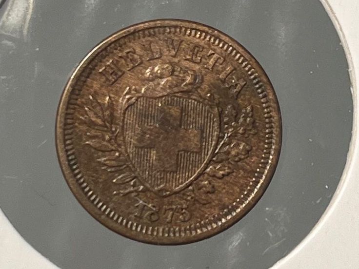 Toutes les monnaies: 1 Rappen 1875 – D'occasion à Tägerwilen par Beata1sager 1