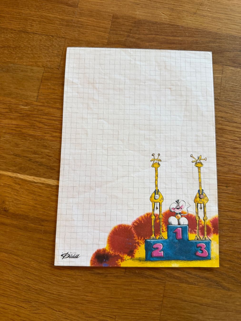 Carta: A5 1x Diddlblatt Giraffe selten – Usato da Schlieren venduto da Shark1905