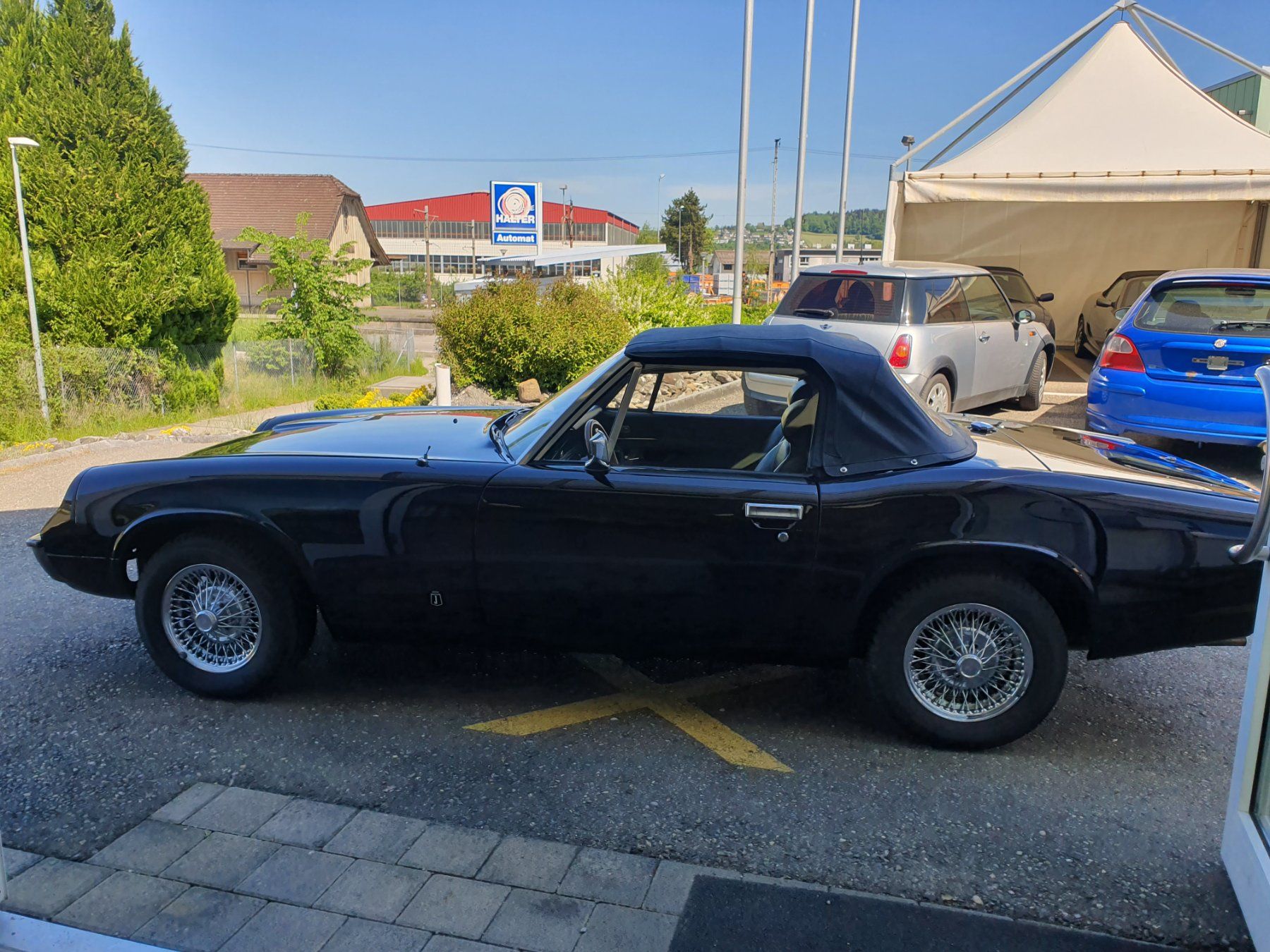 Automobili: Jensen- Healey  1120  Sportcabriolet – Usato da Schwarzenbach SG venduto da MGTC 1
