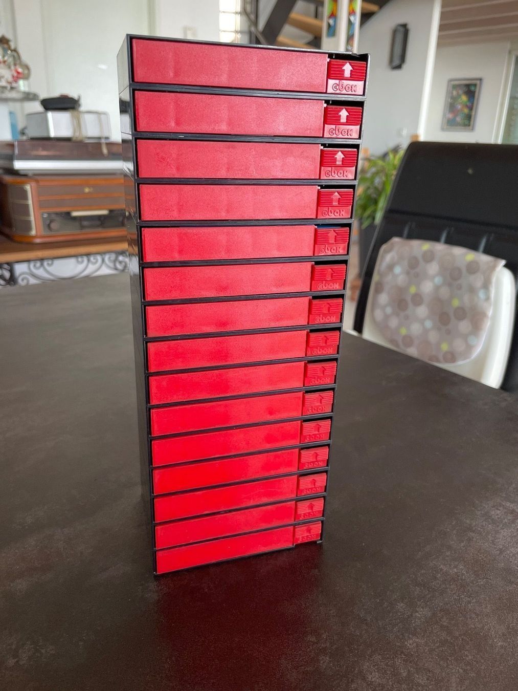 Musicassette: Rangement Vintage Cassette Audio – Usato da Vallamand venduto da Bricbracbroc82 1