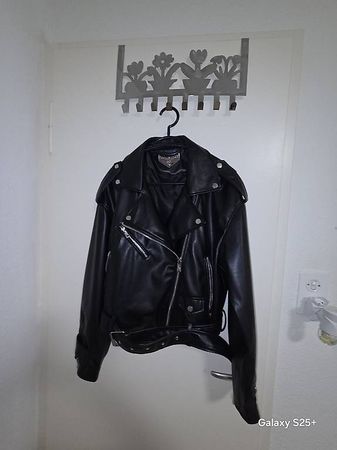 Lederjacke 