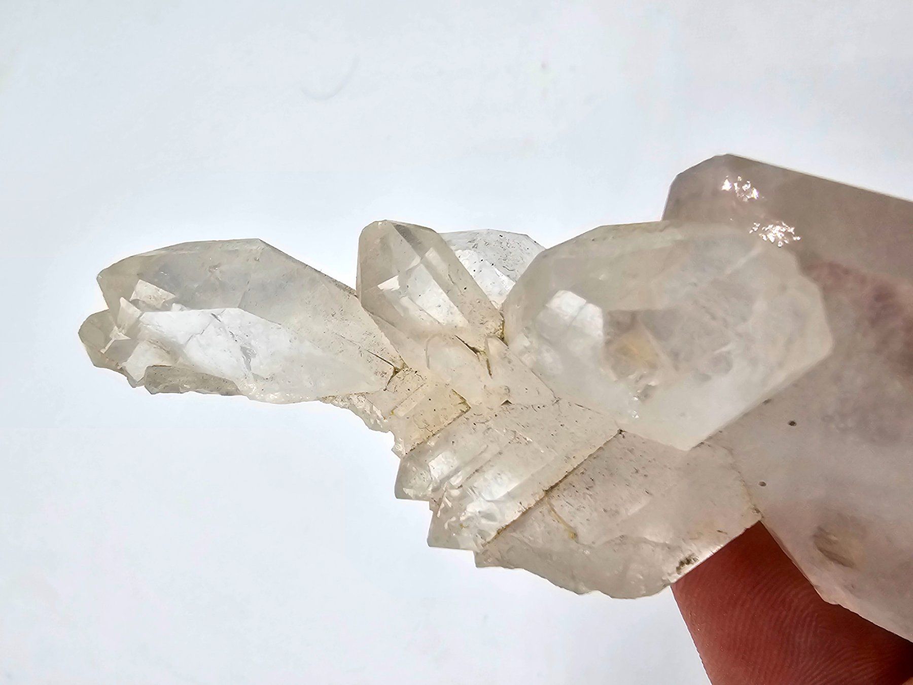 Minerali & Pietre curative: Quartz (faden) Piz Beverin, Mathon, Schams, Grisons – Usato da Figino venduto da minshop