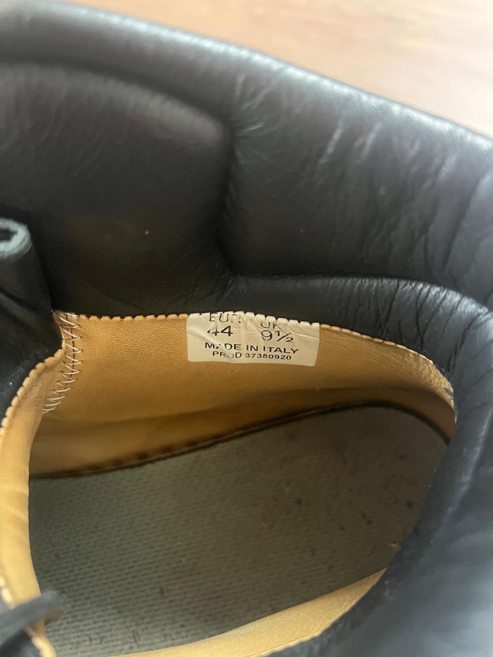 Scarpe da uomo: Bottes de travail renforcées Fitwell noires – Usato da Môtiers NE venduto da ElGreco3099 6