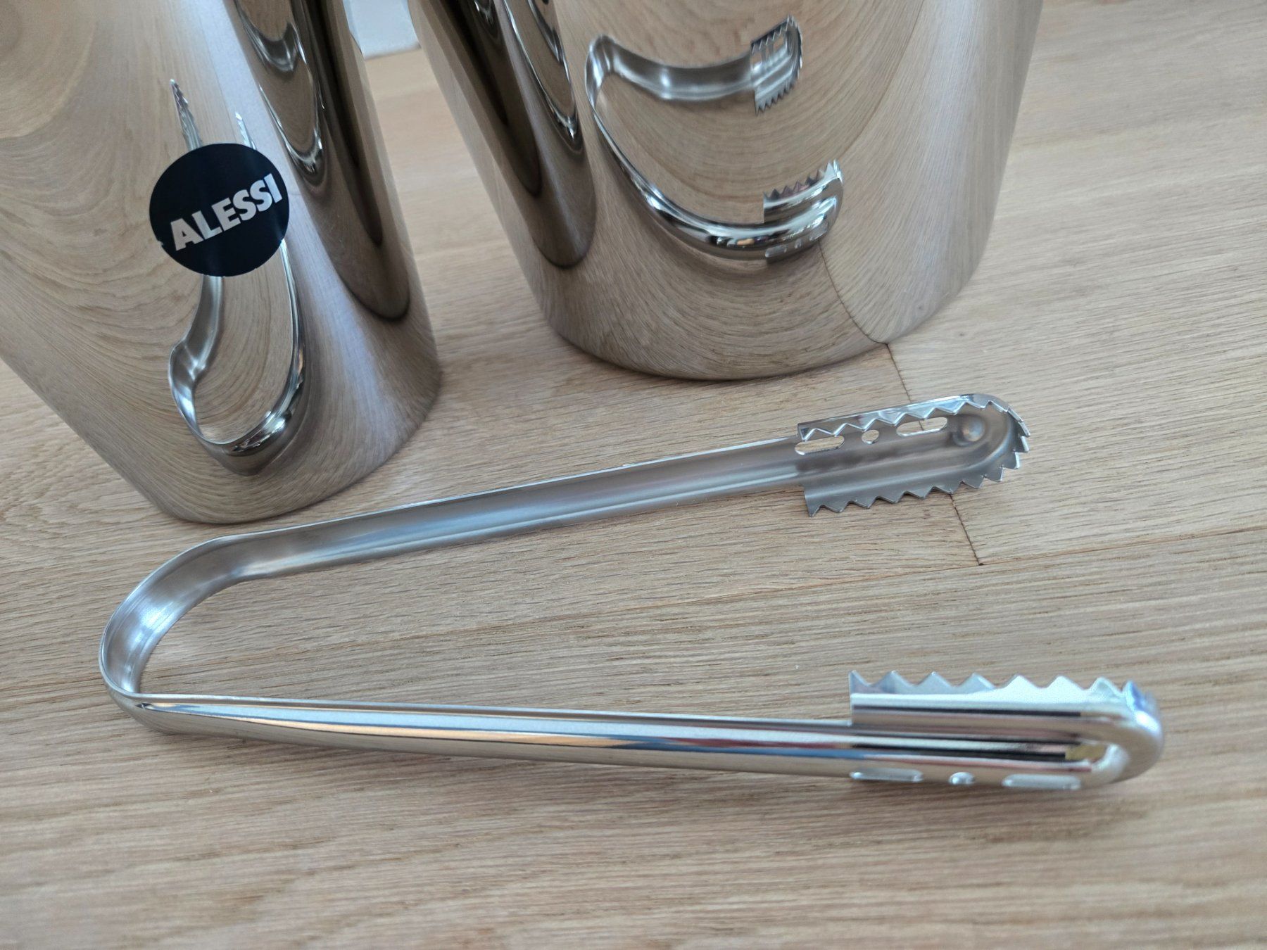 Alessi Altro: ALESSI "Bolly" Set: Weinkühler/Eiswürfeleimer/Zange – Usato da Immensee venduto da Pelab 4