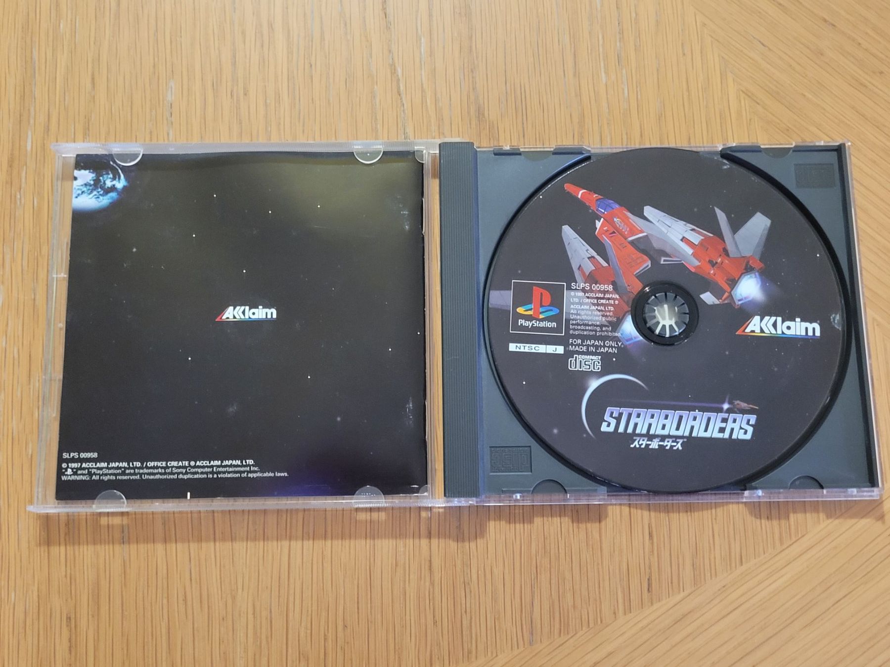Sony Spiele: Playstation 1 Starborders Japan OVP PSX – Gebraucht aus Münchenstein von danytlaw 2