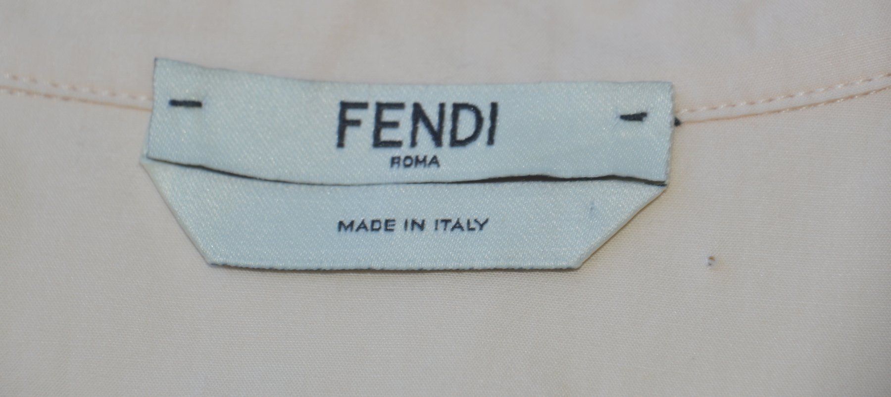 Fendi Kleider: Hemdkleid FENDI robe chemise .38 – Gebraucht aus Collonges von Auganien 4