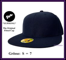 Original YUPOONG Fitted Cap / Dunkelblau / Gr. S