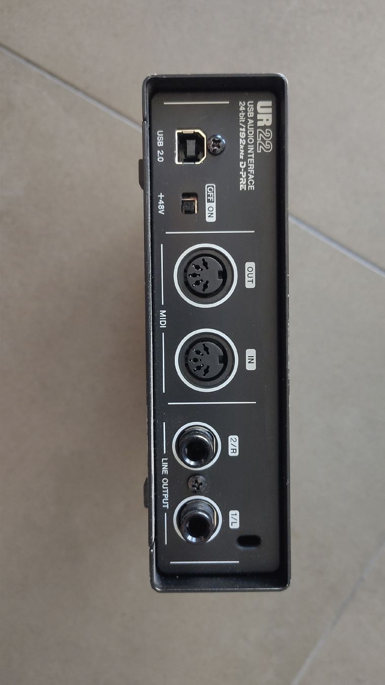 Equipement studio: Steinberg UR22 USB Audio Interface 24-bit/192 kHz – D'occasion à Winterthur par daveinde 1