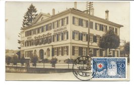 Heiden AR Bezirks-Krankenhaus - Henri Dunant-Briefmarke 1929