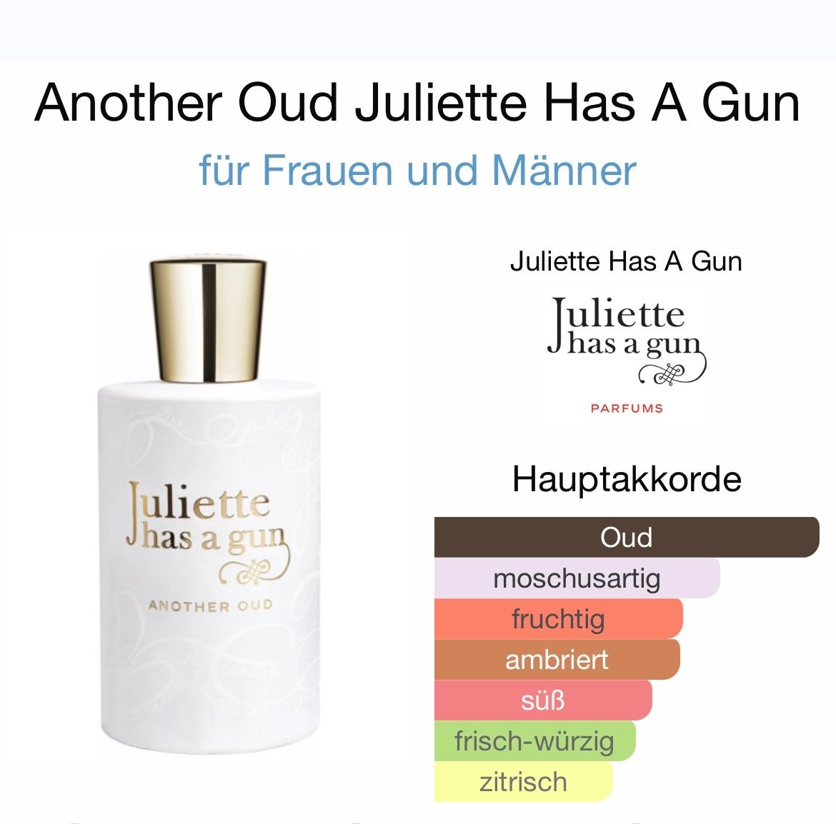 Parfum & Eau de Toilette: Another Oud Juliette has a gun 5ml Abfüllung – Neu (gemäss Beschreibung) aus St. Gallen von lfs_nxl8 1
