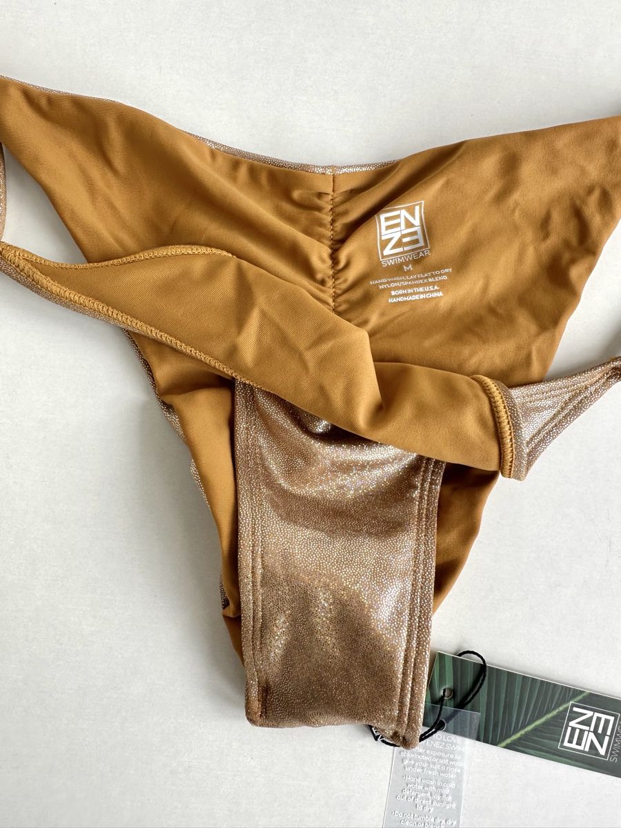 Badekleider & Bikinis: Neu! Glitzernder Bikini-Slip von ENEZ / Gr. M – Neu und originalverpackt aus Bern von Fraeuleinhonig 4