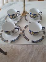 4 Antike Tassen Set Ägyptische Motive 