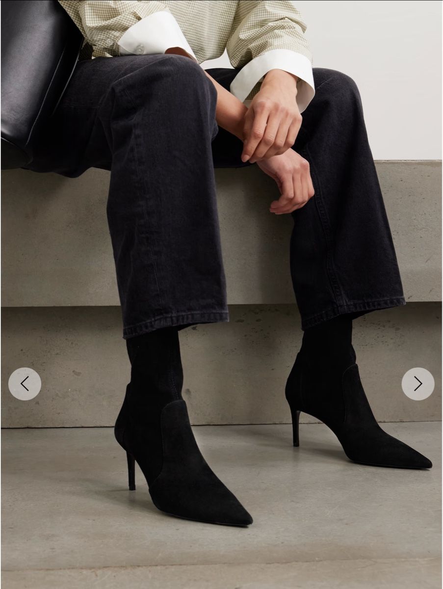 Stuart Weitzman Scarpe da donna: Stuart Weitzman - Stuart Power suede ankle boots - NEW – Nuovo e nell'imballaggio originale da Zürich venduto da laurric 8