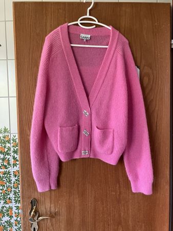 Jacke in pink von Ganni