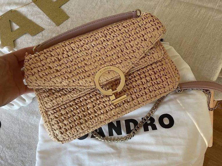 Sandro Borse da donna: Sandro Handtasche beige/rose/gold – Nuovo (secondo la descrizione) da Meilen venduto da SabrinaK1992