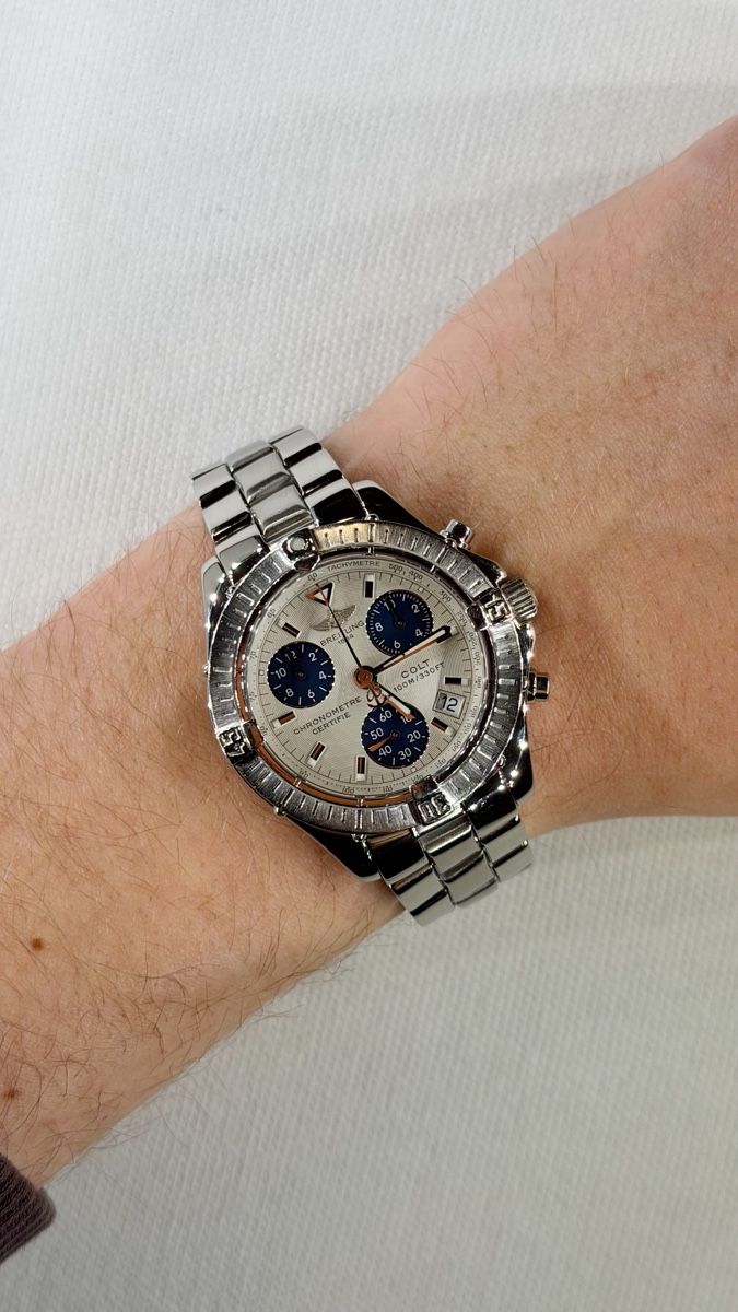 Breitling Orologi: Breitling Colt Chronograph 38mm A73350 – Usato da Oberglatt ZH venduto da til_yr7d 2