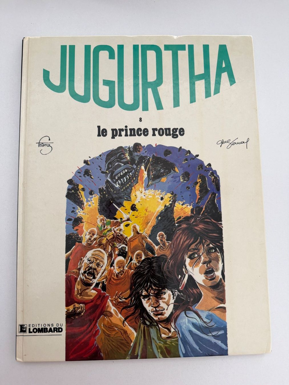 Comics: Jugurtha Le Prince Rouge EO Lombard 1981 – Gebraucht aus Fribourg von J334455