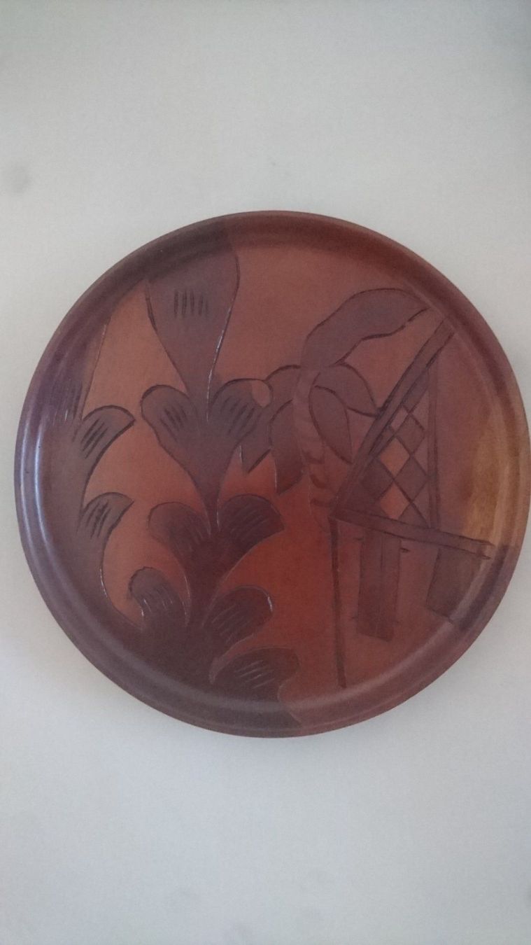 Tutte le decorazioni: Assiette ronde en bois – Usato da Courtepin venduto da Fin_dj7p