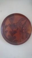 Assiette ronde en bois