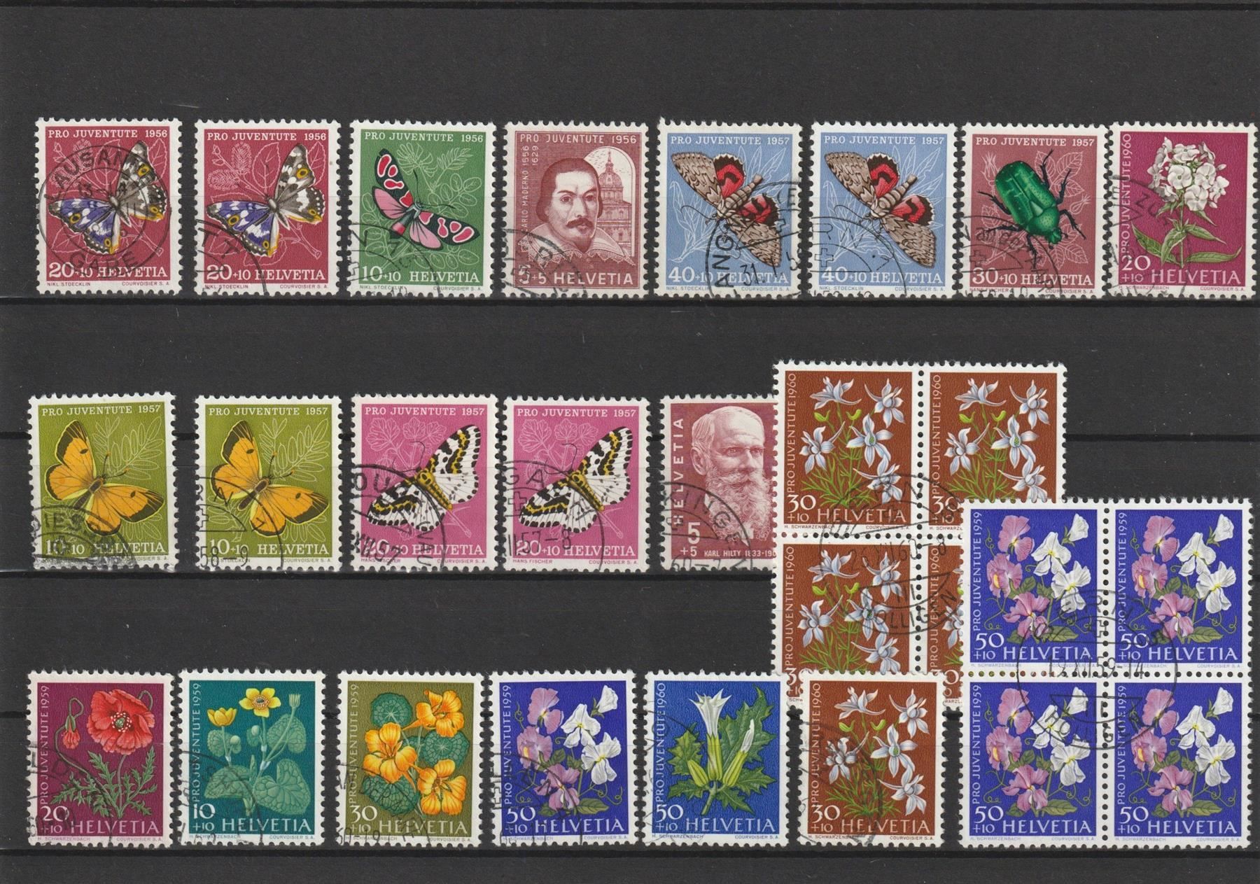 Tutti i francobolli: 1917-2001 diverse gestempelte Marken PJ – Usato da Spiez venduto da Crazyduck 2
