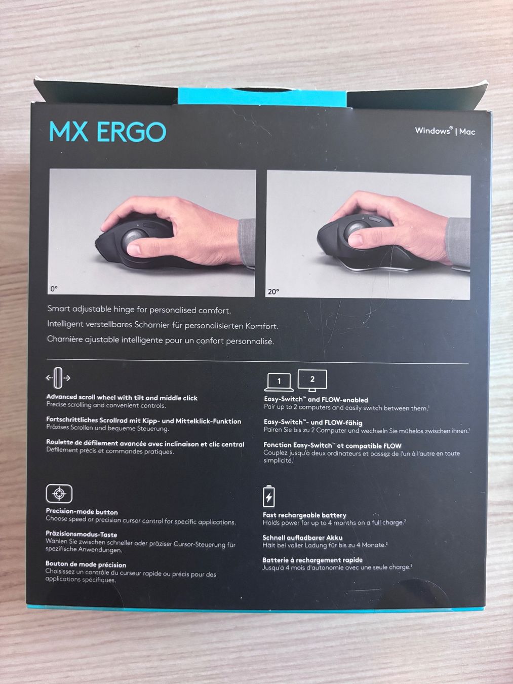 Logitech Mouse: Logitech Trackman Ergo MX ( Maus ) – Usato da Winterthur venduto da -tangerine- 6