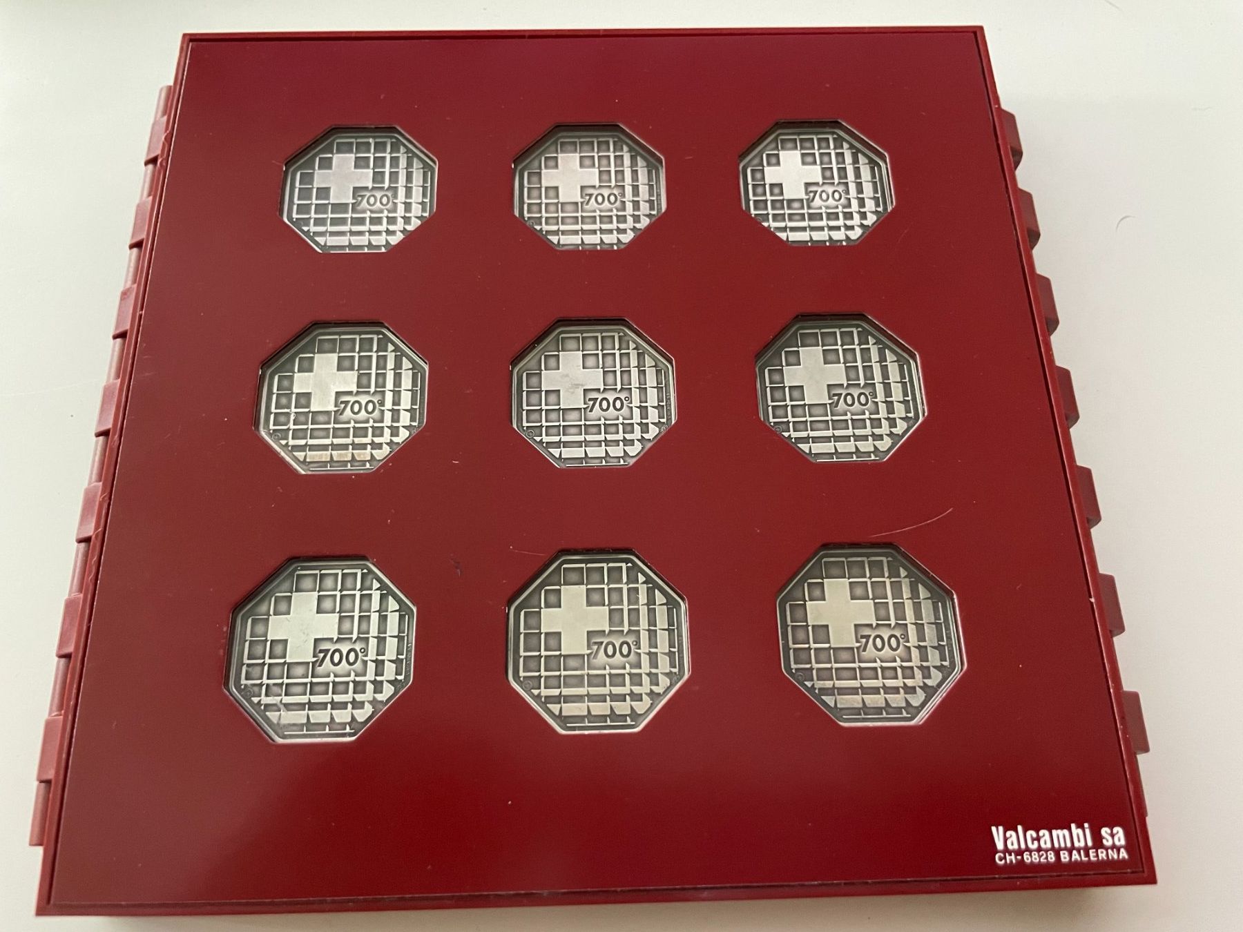 Medaillen: 27 Silber Medaillen Set 700 Jahre Eidgenossenschaft – Neu (gemäss Beschreibung) aus Reichenburg von Theworld 1