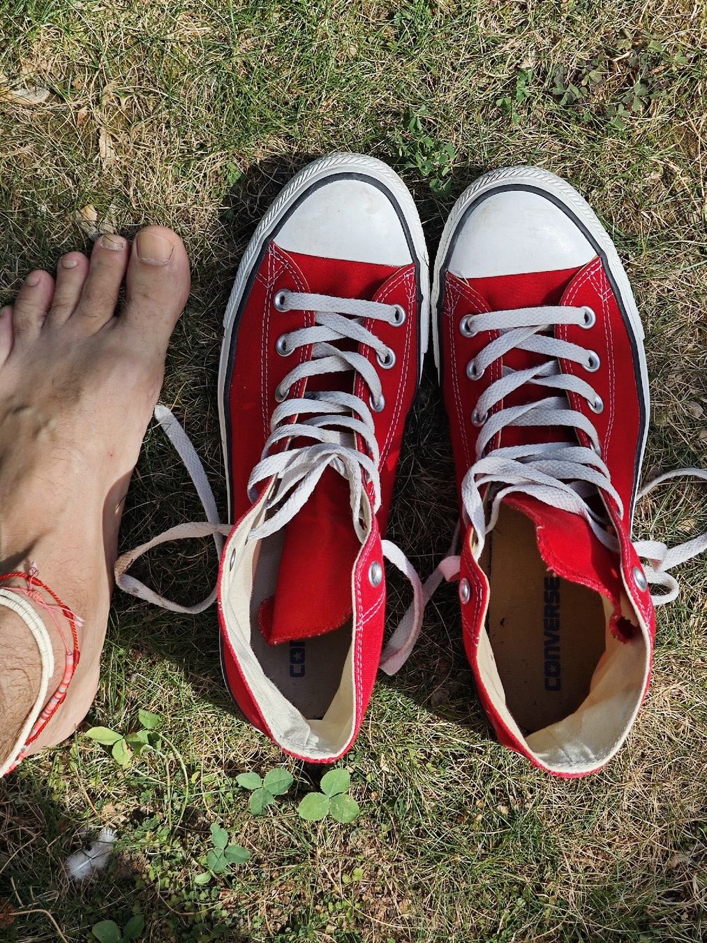 Converse Scarpe da uomo: Converse Chuck Taylor rot Grösse 42.5 gebraucht – Usato da Zürich venduto da Nate33 8