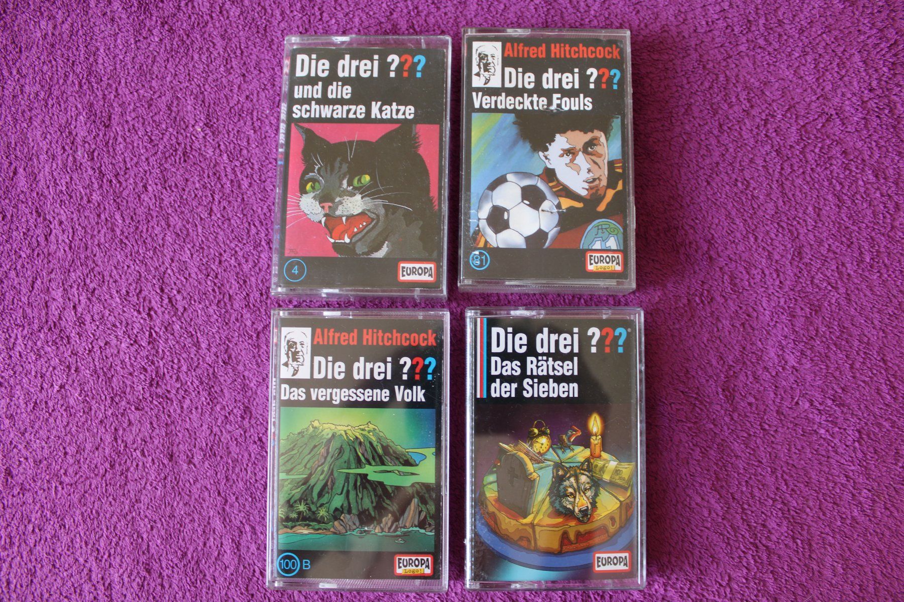 Musicassette: 10 Diverse Drei Fragezeichen ??? Kassetten – Usato da Müllheim Dorf venduto da Seeeule01 2