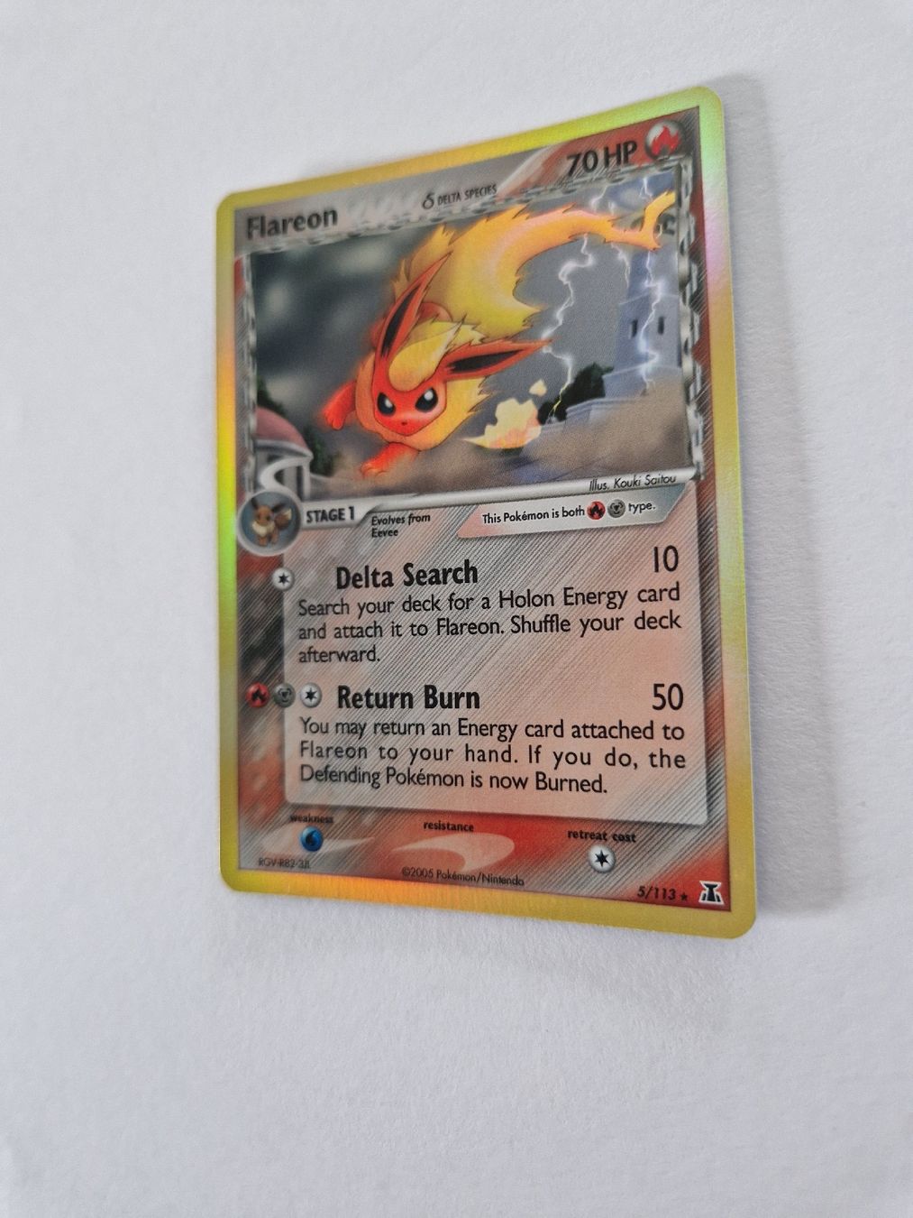 Flareon & Delta Species (Holo) - Delta Species - EN - Ab 1 (Gebraucht ...
