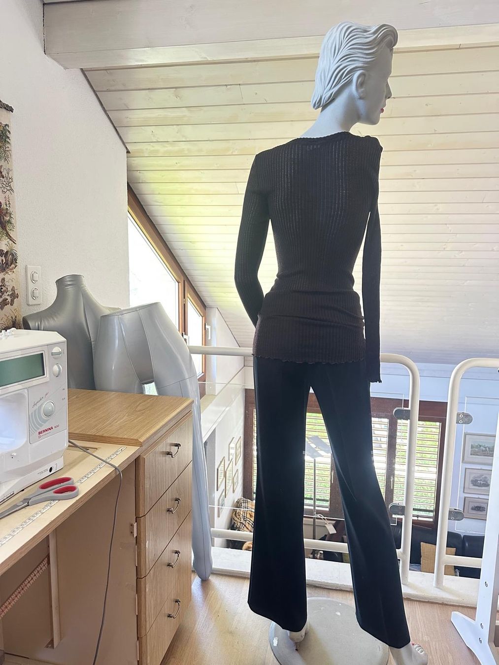 Camicette: Bluse von ZIMMERLI, Switzerland – Usato da Neuhausen venduto da Lechasseur 6