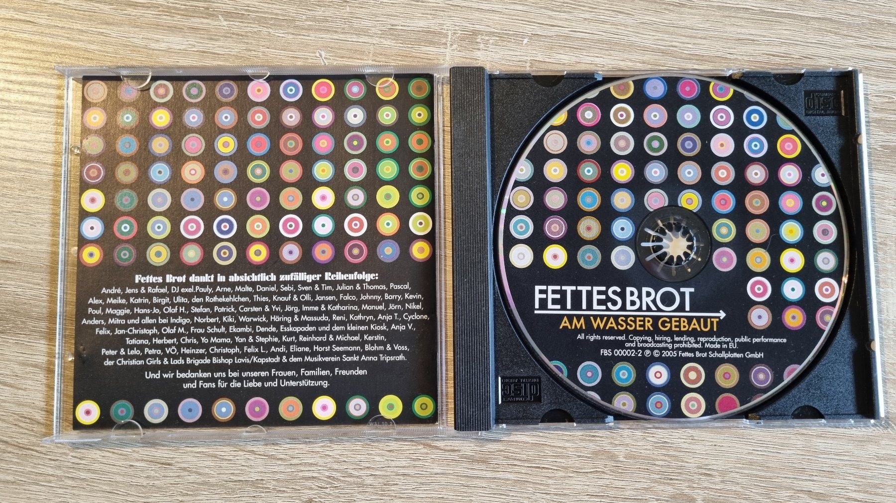 CD: Fettes Brot - Am Wasser gebaut – Usato da Hagenbuch ZH venduto da lecterr55 1