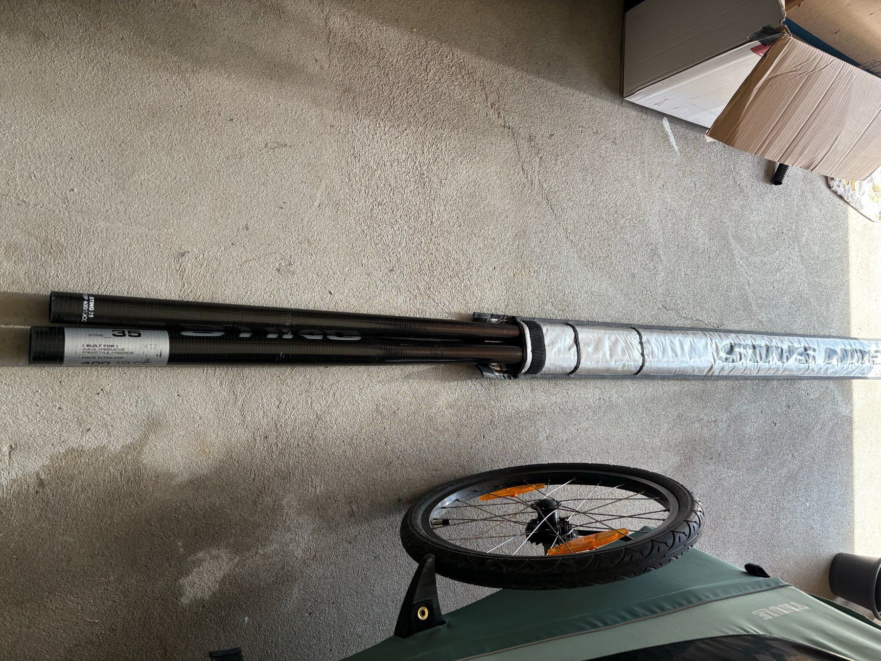 North Sails Surf: Windsurfsegel 4.0 + Baum 400 SDM – Usato da Knonau venduto da manolis09 6