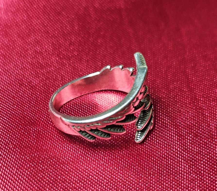 Bagues: Offener Ring Flügel, 925 versilbert – Neuf (Voir description) à Grenchen par maretop 1